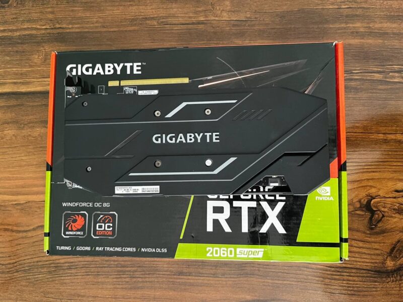 کارت گرافیک GIGABYTE RTX 2060 SUPER 8GB (همراه با کارتن) – در حد نو- ارسال رایگان - Image 2